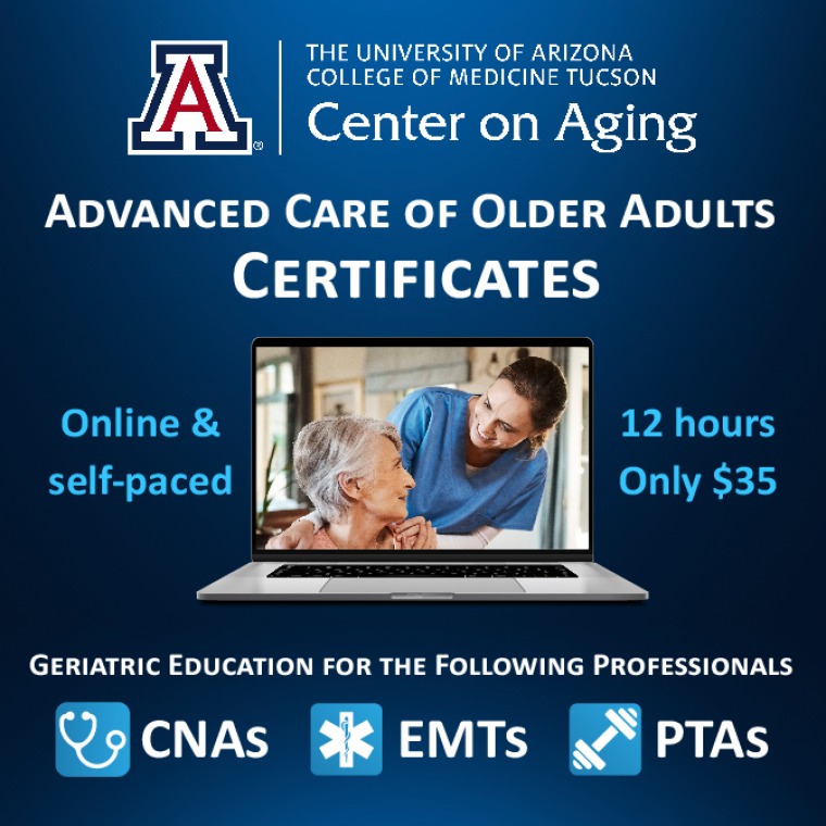 Advanced Care of Older Adults Certificates